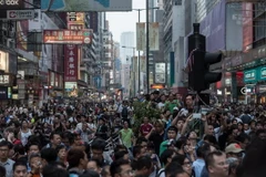 Ngành du lịch Hong Kong thiệt hại nặng nề vì biểu tình