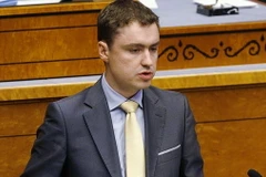 Tân Thủ tướng Estonia Taavi Roivas. (Nguồn:news.err.ee) 