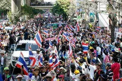 Người biểu tình Thái Lan. (Ảnh:www.nationmultimedia.com)