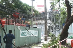 Hà Nội kịp thời cấp điện trở lại sau sự cố gây mất điện diện rộng