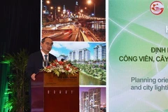 Bí thư Thành ủy Nguyễn Thiện Nhân phát biểu tại hội nghị. (Ảnh: Trần Xuân Tình/TTXVN)