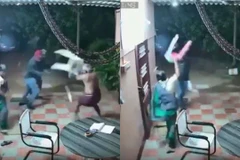 Hai cụ U80 tay không đánh trả hai tên cướp có hung khí