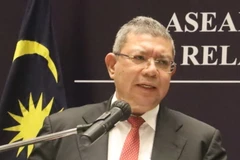 Bộ trưởng Ngoại giao Malaysia Saifuddin Abdullah. (Ảnh: Mạnh Tuân/TTXVN)