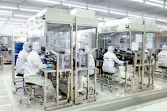 Dòng chảy FDI mới vào Việt Nam vẫn luôn chiếm 4-6% GDP. (Ảnh: Hoàng Hùng/TTXVN)