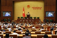 Quang cảnh phiên họp. (Ảnh: An Đăng/TTXVN)