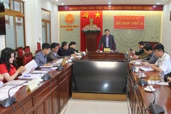 Quang cảnh Kỳ họp thứ 12 Ủy ban Kiểm tra Tỉnh ủy Lâm Đồng. (Nguồn: Báo Lâm Đồng)