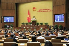 Quang cảnh phiên họp chiều 6/1. (Ảnh: Minh Đức/TTXVN)