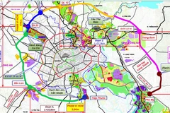 Sơ đồ đường vành đai 4. (Ảnh: Sở Giao thông Vận tải TP.HCM)