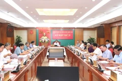 Quang cảnh Kỳ họp thứ 29 Ủy ban Kiểm tra Trung ương. (Ảnh: Phương Hoa/TTXVN)