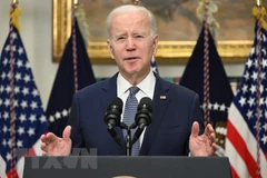 Tổng thống Mỹ Joe Biden. (Ảnh: AFP/TTXVN)
