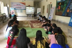 Nhà Nhân ái ở Lào Cai. (Ảnh: Hương Thu/TTXVN)