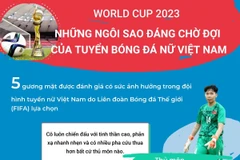 Những ngôi sao đáng chờ đợi của Đội tuyển Bóng đá Nữ.