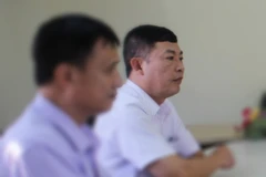 Bị can Phạm Văn Biền - áo trắng. (Nguồn: VOV)