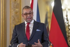 Ngoại trưởng Anh James Cleverly. (Ảnh: AFP/TTXVN)