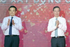 Chủ tịch nước Võ Văn Thưởng dự Lễ phát động Tháng nhân đạo quốc gia