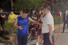 Trưởng Công an phường Bãi Cháy có hành vi thiếu chuẩn mực với dân sau vụ va chạm giao thông.