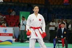Võ sỹ Hoàng Thị Mỹ Tâm. (Ảnh: Karate Journal)