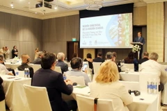 Giao lưu thương mại Việt Nam và Argentina hồi tháng 11/2022 tại Thành phố Hồ Chí Minh. (Ảnh: Mỹ Phương/TTXVN)