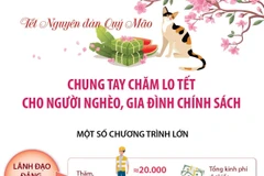 Chăm lo Tết cho người nghèo, gia đình chính sách.