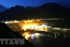 Thủy điện Lai Châu. (Ảnh: Ngọc Hà/TTXVN)