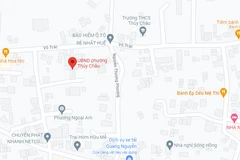 Vị trí Ủy ban Nhân dân phường Thủy Châu. (Nguồn: Google Maps)