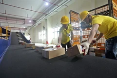  Toàn bộ hàng hóa, bưu gửi của khách hàng đã được chuyển phát an toàn tới tận tay người nhận trước Tết. (Ảnh minh họa. Nguồn: TTXVN)