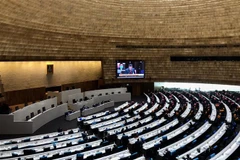Toàn cảnh một phiên họp Quốc hội Thái Lan tại thủ đô Bangkok. (Ảnh: AFP/TTXVN)