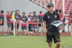 Huấn luyện viên Shin Tae-yong. (Nguồn: Antara)
