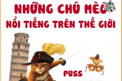  'Điểm danh' những chú mèo nổi tiếng trên thế giới.