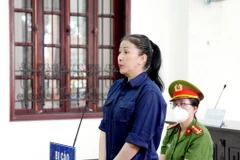 Bị cáo Nguyễn Thị Bích Thủy. (Ảnh: Thành Chung/TTXVN)