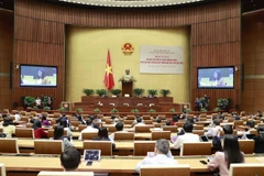 Quang cảnh hội nghị sáng 7/4. (Ảnh: Doãn Tấn/TTXVN)