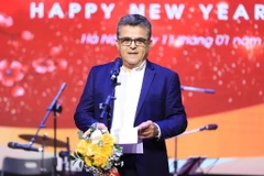 Đại sứ Palestine Saadi Salama. (Ảnh: Nguyễn Cúc/TTXVN)