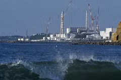 Nhà máy Điện hạt nhân Fukushima ở quận Fukushima, Nhật Bản. (Ảnh: Kyodo/TTXVN)