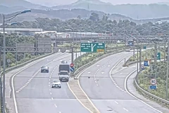 Lái xe tải gây tai nạn rồi bỏ chạy. (Nguồn: Cục Cảnh sát Giao thông)