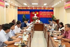 Kỳ họp lần thứ 24 của Ủy ban Kiểm tra Tỉnh ủy Cà Mau. (Nguồn: Ủy ban Kiểm tra Tỉnh ủy Cà Mau)