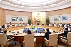 Quang cảnh Phiên họp Chính phủ thường kỳ tháng 1 năm 2023. (Ảnh: Dương Giang/TTXVN)