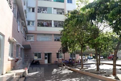 Một góc khu nhà ở xã hội trên đường Nguyễn Hữu Cảnh, phường Thắng Nhất, thành phố Vũng Tàu. (Ảnh: Đoàn Mạnh Dương/TTXVN)