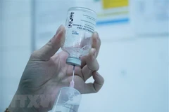 Thuốc giải độc BAT được sử dụng để điều trị ngộ độc Botulinum. (Ảnh: TTXVN phát)