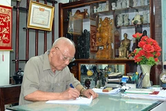 Ông Lê Phước Thọ - nguyên Trưởng Ban Tổ chức Trung ương. (Ảnh: Cao Phong/Báo Hậu Giang)