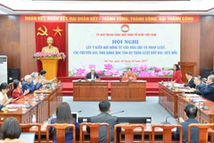 Quang cảnh hội nghị. (Ảnh: Minh Đức/TTXVN)