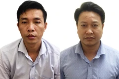 Các đối tượng bị khởi tố và bắt tạm giam (Ảnh: Bộ Công an) 