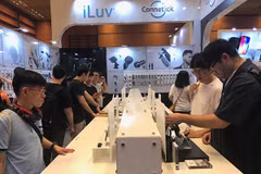 Nhiều tín đồ công nghệ đã tìm đến KITAS 2018 tại Seoul (Ảnh: PV/Vietnam+)