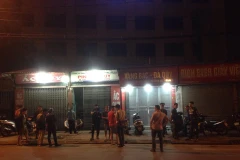 Tiệm vàng nơi xảy ra sự việc (Ảnh: Sơn Bách/Vietnam+) 