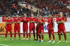 Thể Công-Viettel giành chiến thắng 2-1 trước Hà Nội FC trong trận đấu ở vòng 2 V-League 2024-2025. (Ảnh: Việt Anh/Vietnam+)