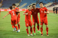 Đội tuyển Việt Nam tiếp tục có thêm 2 trận giao hữu chất lượng trong dịp FIFA Days tháng 10, chuẩn bị cho Giải Vô địch Đông Nam Á 2024. (Ảnh: Việt Anh/Vietnam+)