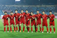 Những trụ cột 'quen mặt' với người hâm mộ đều góp mặt trong đợt tập trung lần này của Đội tuyển Việt Nam. (Ảnh: Việt Anh/Vietnam+)