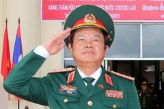 Thượng tướng Đỗ Bá Tỵ. (Ảnh: Phạm Kiên/TTXVN)