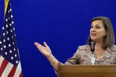 Trợ lý Ngoại trưởng Mỹ phụ trách các vấn đề châu Âu và Á-Âu Victoria Nuland. (Nguồn: AFP)