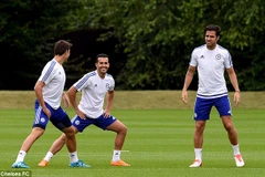 Những hình ảnh đầu tiên của Pedro sau khi đặt chân đến Chelsea