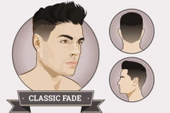 Tóc Fade cổ điển.